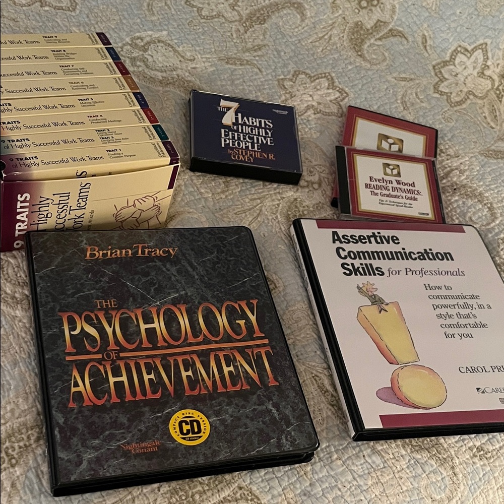 Self-Improvement in the workforce!  VHS and CD